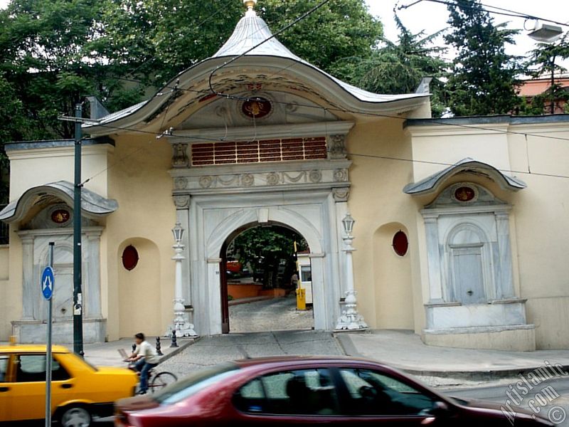 View of Gulhane district in Istanbul city of Turkey.
