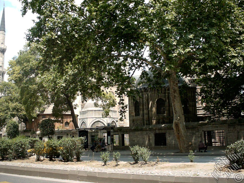 Sehzade Mosque made by Architect Sinan in Fatih district in Istanbul city of Turkey.
